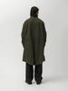 A.PRESSE Vintage Washed Wool M-65 Field Parka Olive, Coats