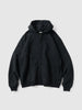 A.PRESSE Vintage Zip Sweat Hoodie Black, Hoodies