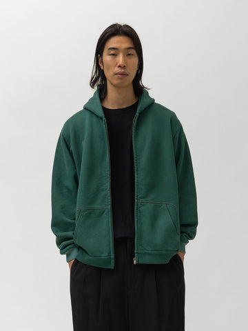 A.PRESSE Vintage Zip Sweat Hoodie Green, Hoodies
