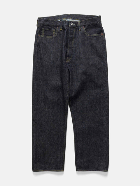 A.PRESSE Washed Denim Wide Pants One Wash, Jeans