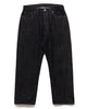 A.PRESSE Washed Denim Wide Pants One Wash, Bottoms