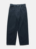 A.PRESSE Washed Silk Cotton Pique Pants Blue, Pants