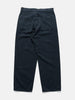 A.PRESSE Washed Silk Cotton Pique Pants Blue, Pants