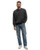 A.PRESSE Wool Knit L/S T-Shirt Charcoal, Sweaters