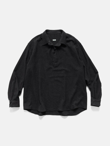 A.PRESSE-Wool-Skipper-Shirt-Charcoal-1