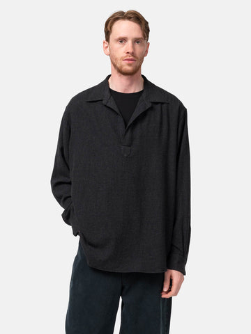 A.PRESSE-Wool-Skipper-Shirt-Charcoal-4