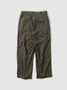 A.PRESSE Military Double Knee Trousers Olive, Pants