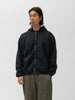 A.PRESSE Vintage Attached Hood Zip Parka Black, Hoodies