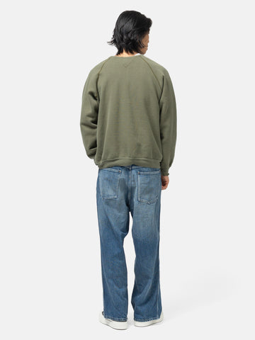 A.PRESSE Vintage Denim Logger Pants Indigo, Jeans