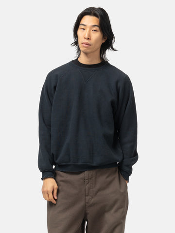 A.PRESSE Vintage Double V Sweatshirt Black, Sweatshirts