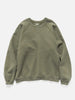 A.PRESSE Vintage Double V Sweatshirt Olive, Sweatshirts