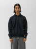 A.PRESSE Vintage Half Zip Sweatshirt Black, Sweatshirts