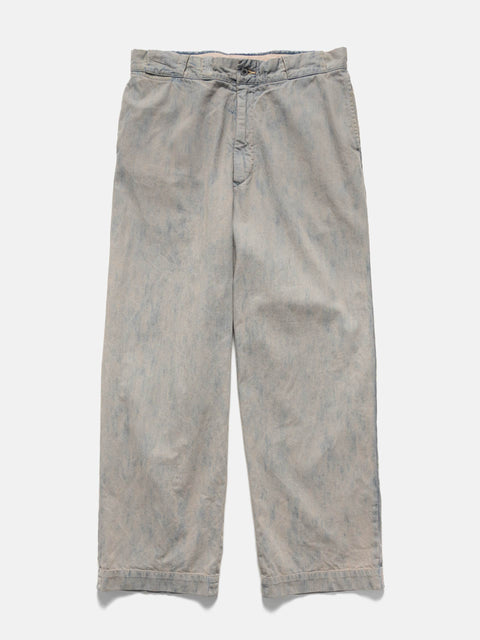 A.PRESSE Vintage Prisoner Denim Pants Bleach, Pants