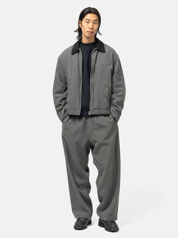 A.PRESSE Vintage Silk Cotton Detroit Jacket Gray, Jackets