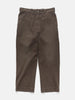 A.PRESSE Vintage Twill Work Pants Brown, Pants