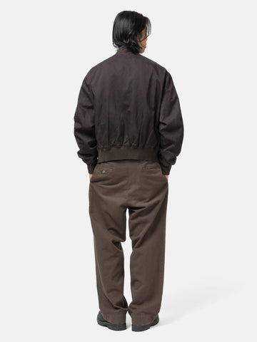 A.PRESSE Vintage Twill Work Pants Brown, Pants