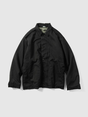 A.PRESSE Vintage US NAVY N-4 Deck Jacket Black, Jackets