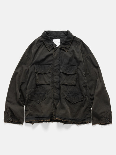 ANCELLM Aging Field Jacket Black, Jackets