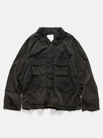 ANCELLM Aging Field Jacket Black, Jackets
