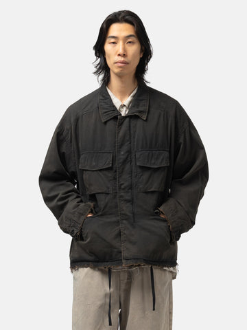 ANCELLM Aging Field Jacket Black, Jackets