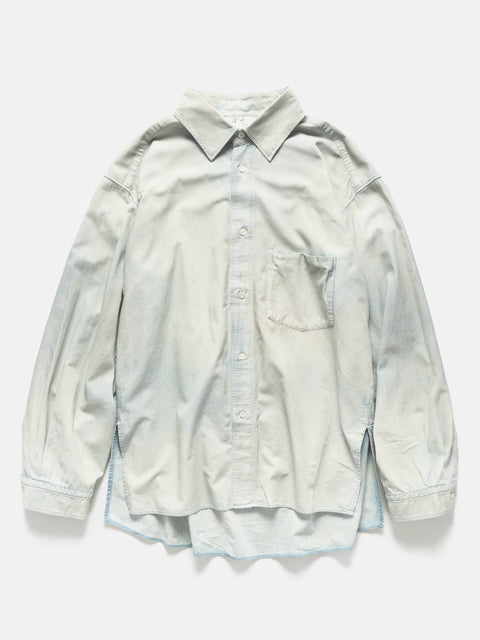 ANCELLM Chambray Over Shirt Indigo, Shirts