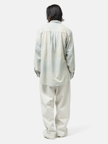 ANCELLM Chambray Over Shirt Indigo, Shirts