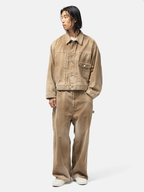 ANCELLM Corded Velveteen Jacket Brown, Jackets