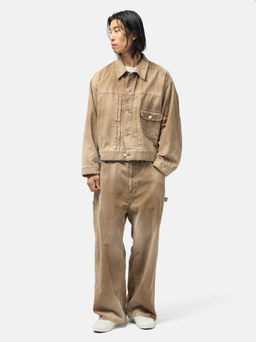 ANCELLM Corded Velveteen Jacket Brown, Jackets
