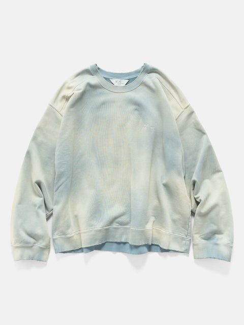 ANCELLM Unevennes Sweatshirt Sax, Sweatshirts