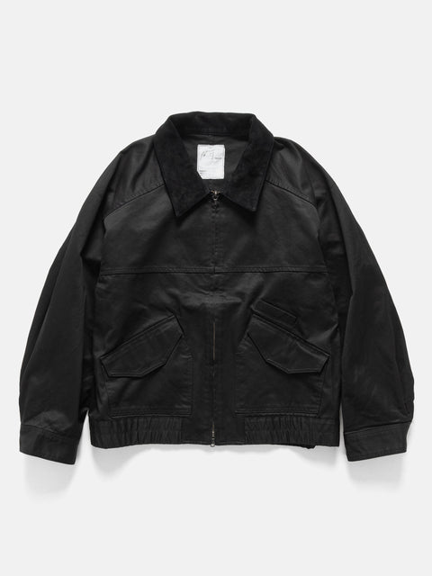 ANCELLM Zip Blouson Black, Jackets