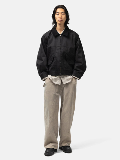 ANCELLM Zip Blouson Black, Jackets