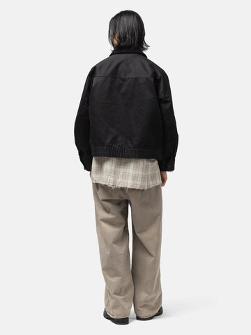 ANCELLM Zip Blouson Black, Jackets