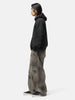ANCELLM #6 Denim Wide Slacks B Black, Jeans
