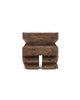 Apapacho World Book End Timeless Centinel Volcanic Rock Brown (Each), Home Goods