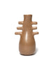 Apapacho World Candle Holder "Manitas" Clay & Beeswax Natural, Home Goods