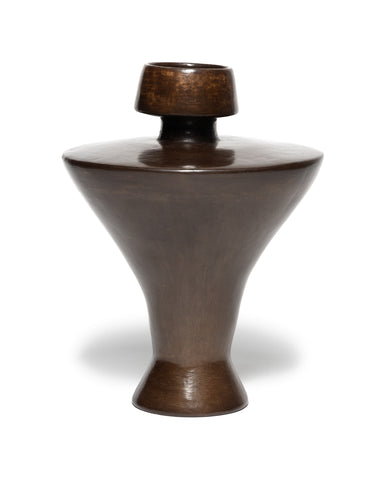 Apapacho Decorative Piece Clay & Beeswax Brown, Home Goods