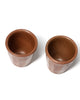 Apapacho Espresso Cups (Pair) Clay & Beeswax Red, Home Goods