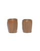 Apapacho Tequilero (Pair) Clay & Beeswax Natural, Home Goods