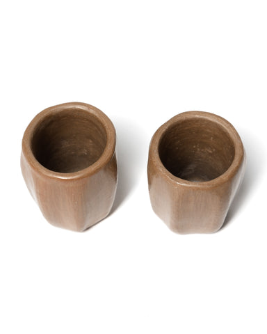 Apapacho Tequilero (Pair) Clay & Beeswax Natural, Home Goods