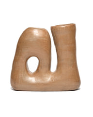 Apapacho Vase "Clay Symphony" Clay & Beeswax Natural, Home Goods