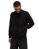 ATON Baby Wool Mouline Mockneck Sweater Black, Sweaters