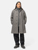 ATON Balmacaan Coat Linen Wool Twill Check, Coats