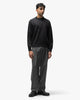 ATON Crewneck Sweater Charcoal Grey, Sweaters