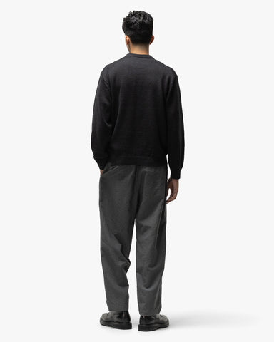 ATON Crewneck Sweater Charcoal Grey, Sweaters