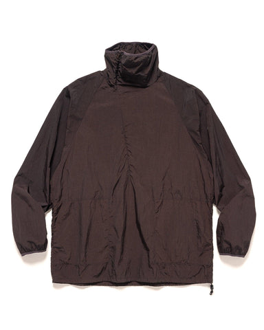 ATON Hand Dyed Nylon Cycling Jacket Brown, Outerwear