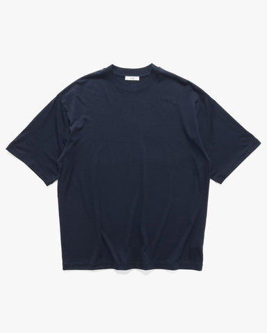 ATON Loose Fit Shirt Navy, Shirts