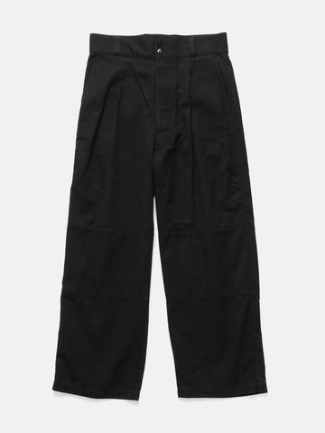 ATON M-47 Pants Hard Washed Cotton Black, Pants
