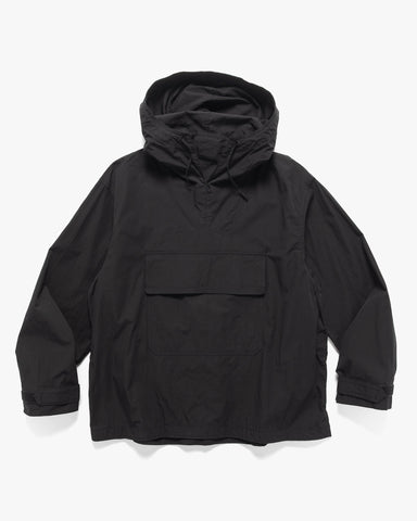 ATON Organic Cotton Anorak Black, Outerwear