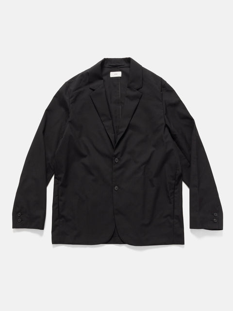 ATON Tailored Jacket Tropical Wool Black, Jackets