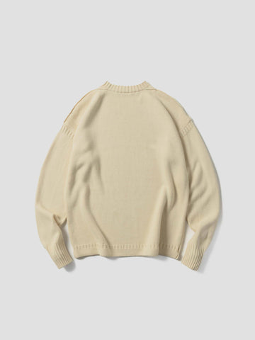 AUBERGE Dunham Sweater Cream, Sweaters